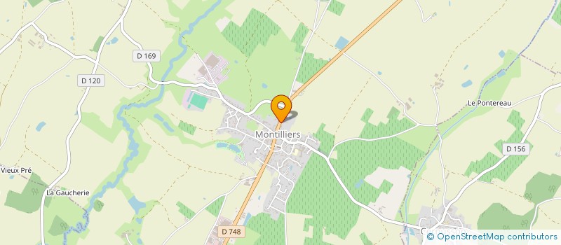 localisation de l'entreprise REV'ARTS  MONTILLIERS