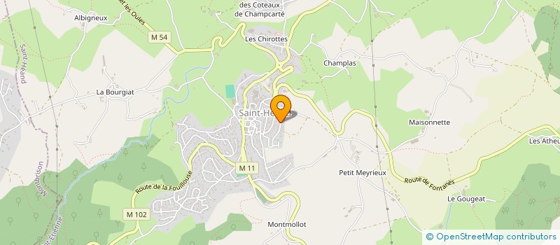 localisation de l'entreprise REV'AUTOS  SAINT-HEAND