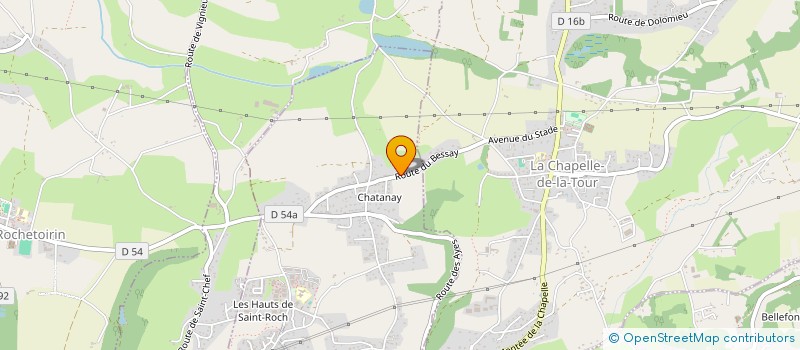 localisation de l'entreprise REV'AYEZ  LA TOUR-DU-PIN