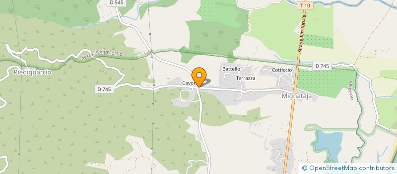 localisation de l'entreprise REV'AZUR à VENTISERI