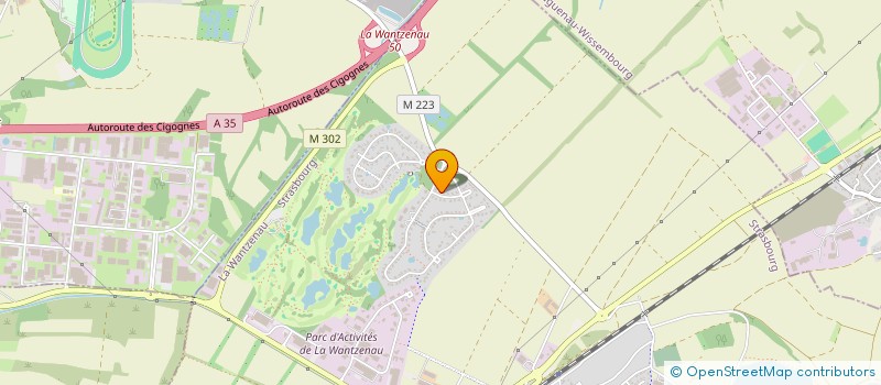 localisation de l'entreprise REV'BLEU VACANCES - ILE MAURICE  LA WANTZENAU