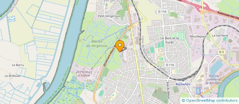 localisation de l'entreprise REV DE MONTIGNY  ROCHEFORT