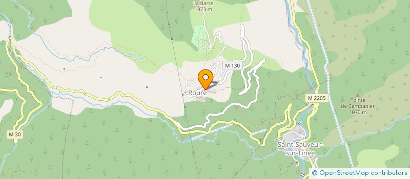 localisation de l'entreprise REV' DE ROURE  ROURE