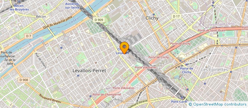 localisation de l'entreprise REV DRINKS à LEVALLOIS-PERRET
