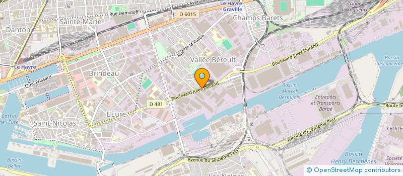 localisation de l'entreprise REV-DZ  LE HAVRE