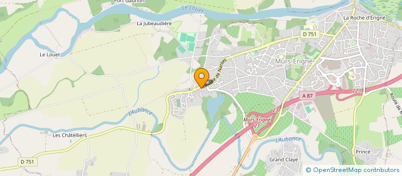 localisation de l'entreprise REV'ELLES AMAZONES  MURS-ERIGNE