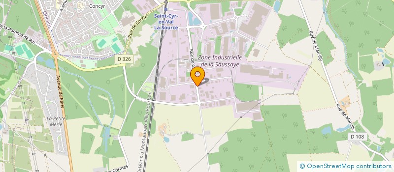 localisation de l'entreprise REV' EN VILLE à SAINT-CYR-EN-VAL