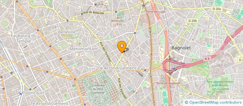 localisation de l'entreprise REV'ENDUIT  PARIS