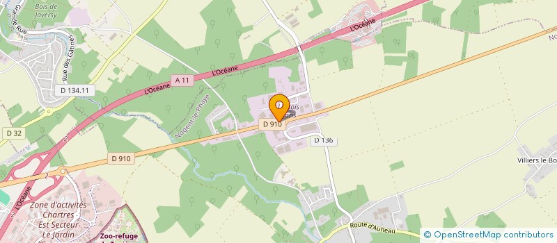 localisation de l'entreprise REV'EVASION à NOGENT-LE-PHAYE