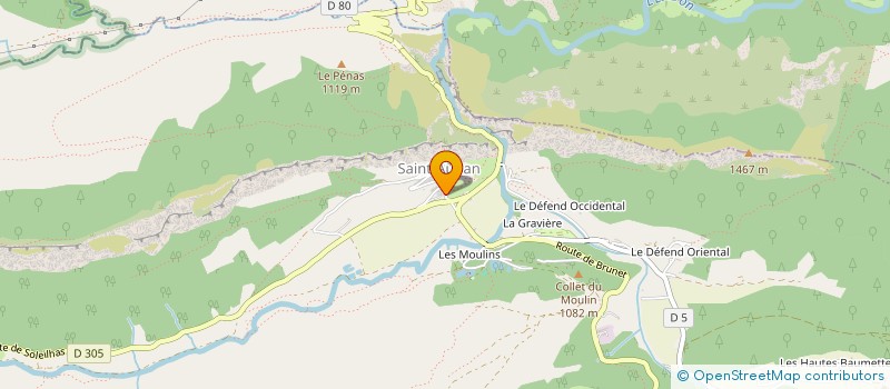 localisation de l'entreprise REV' EVASION à SAINT-AUBAN