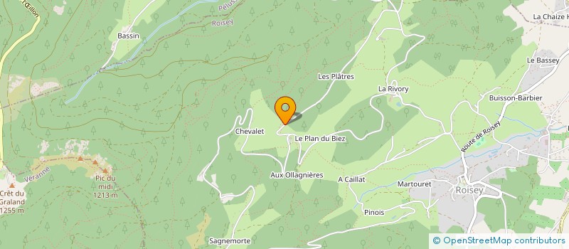 localisation de l'entreprise REV'INVEST 14  VERANNE