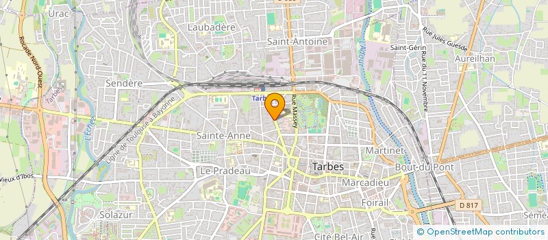 localisation de l'entreprise REV INVEST  TARBES