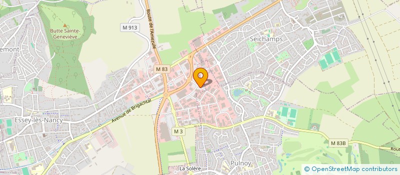 localisation de l'entreprise REV'LOR ENFANT à ESSEY-LES-NANCY
