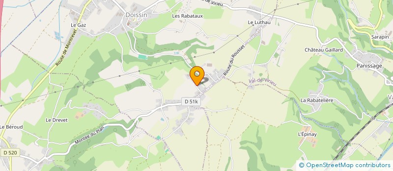 localisation de l'entreprise REV' MOHAIR  DOISSIN