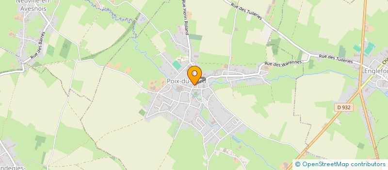 localisation de l'entreprise REV'NOVATION DESIGN  POIX-DU-NORD