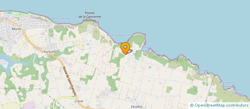 localisation de l'entreprise REV'O à LE MOULE