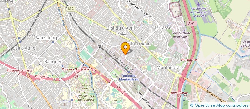 localisation de l'entreprise REV OCCITANIE  CESSON-SEVIGNE