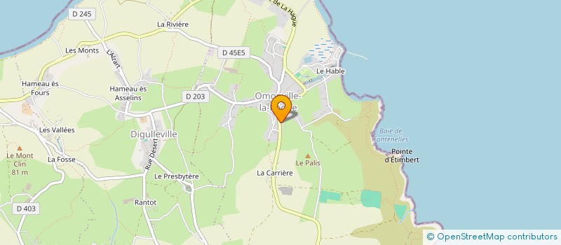 localisation de l'entreprise REV-R-SI  LA HAGUE