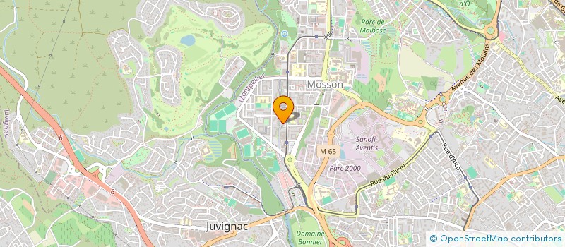 localisation de l'entreprise REV-SOL 34 à MONTPELLIER