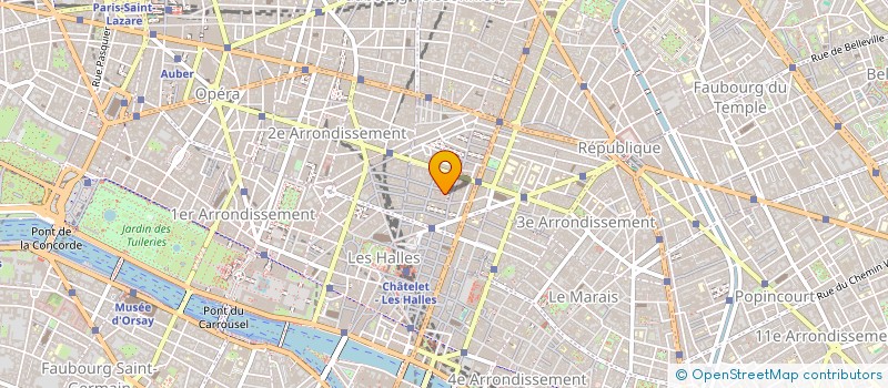 localisation de l'entreprise REV-SOL ATELIER à PARIS