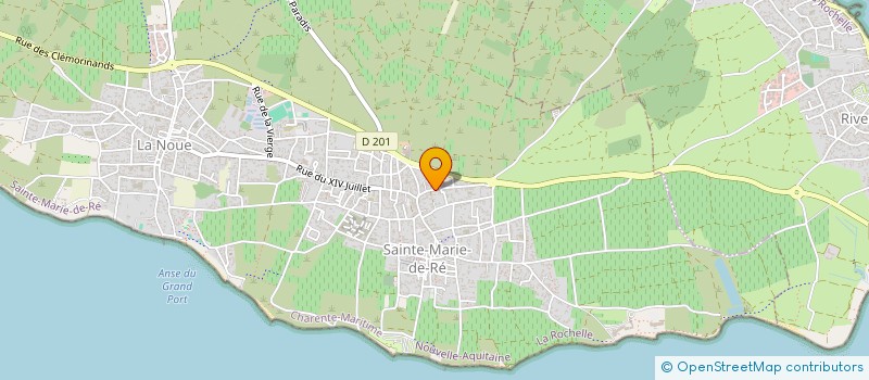 localisation de l'entreprise REV2R  SAINTE-MARIE-DE-RE