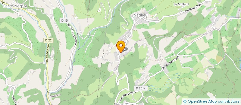 localisation de l'entreprise REVA3  VATILIEU