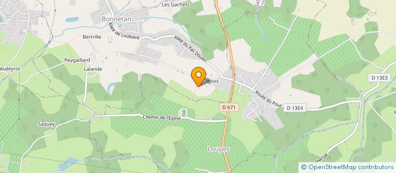 localisation de l'entreprise REVABORD  BONNETAN