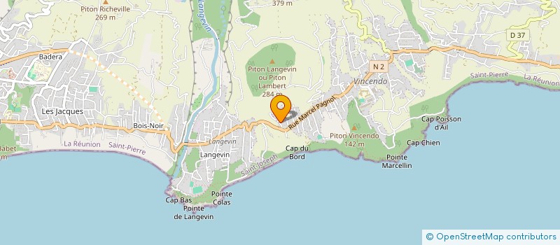 localisation de l'entreprise REVACOEUR à SAINT-JOSEPH