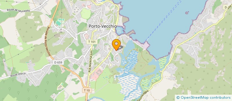 localisation de l'entreprise REVAE à PORTO VECCHIO