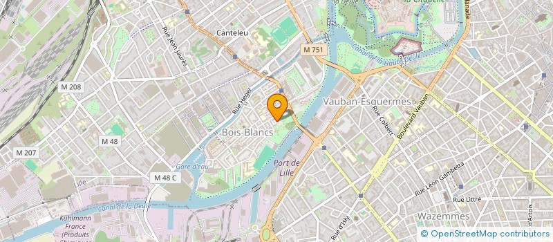 localisation de l'entreprise REVAGES à LILLE