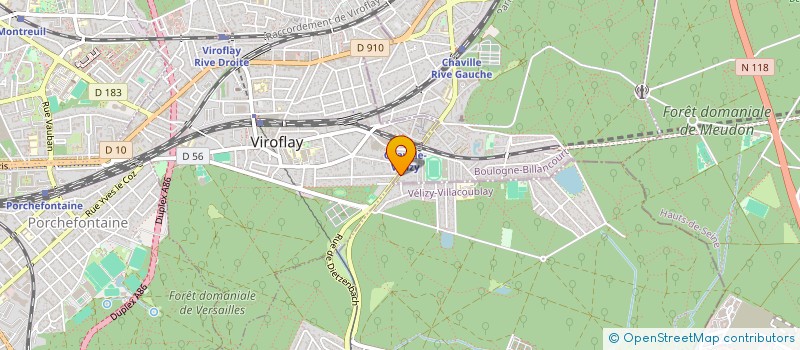 localisation de l'entreprise REVAILA à CHAVILLE