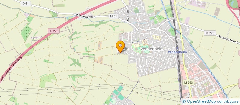 localisation de l'entreprise REVALDEM  HNHEIM