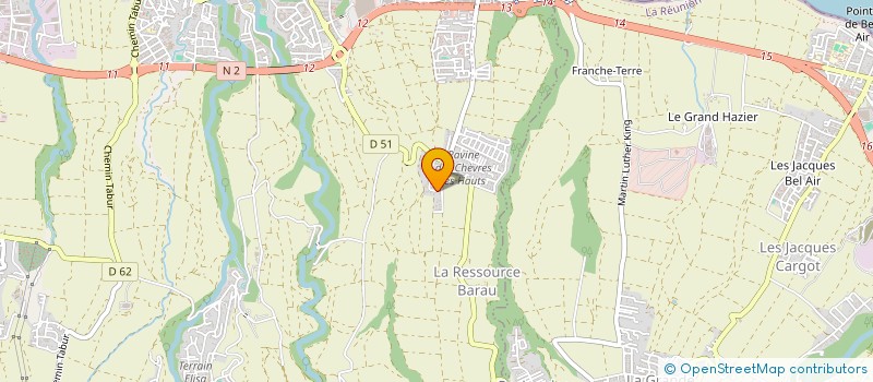localisation de l'entreprise REVALIE à SAINTE-MARIE