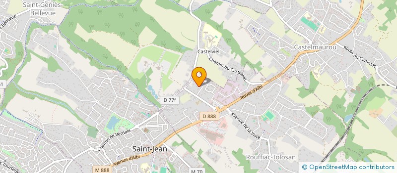 localisation de l'entreprise REVALINE à ROUFFIAC-TOLOSAN