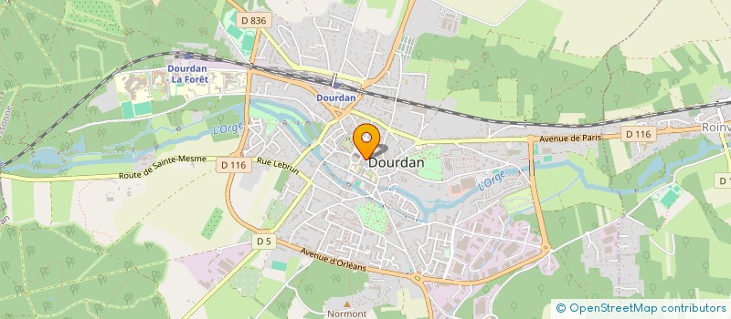 localisation de l'entreprise REVALIS EVER  DOURDAN