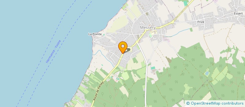 localisation de l'entreprise REVALOR SARL  MESSERY