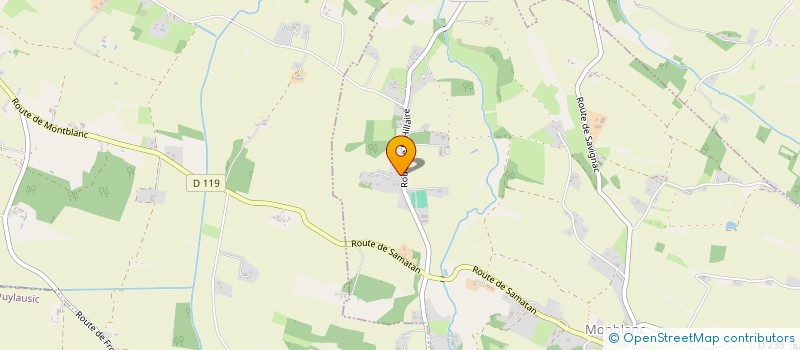 localisation de l'entreprise REVALORIS  MONBLANC