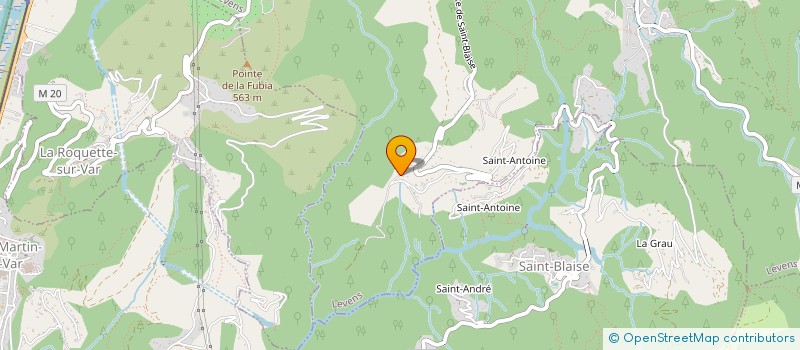 localisation de l'entreprise REVALORISATION DES PRODUITS BIO LOCAUX DE LAVANDE ET DES LAVANDES  LEVENS