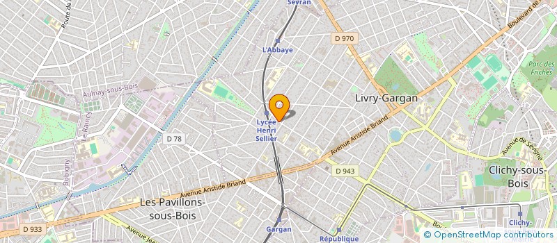 localisation de l'entreprise REVALUE GROUPE  LIVRY-GARGAN