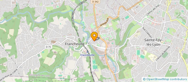 localisation de l'entreprise REVALUESYSTEMS à FRANCHEVILLE
