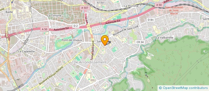 localisation de l'entreprise REVAMAX à MARSEILLE