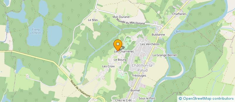 localisation de l'entreprise REVANCHE à CHATILLON-LA-PALUD