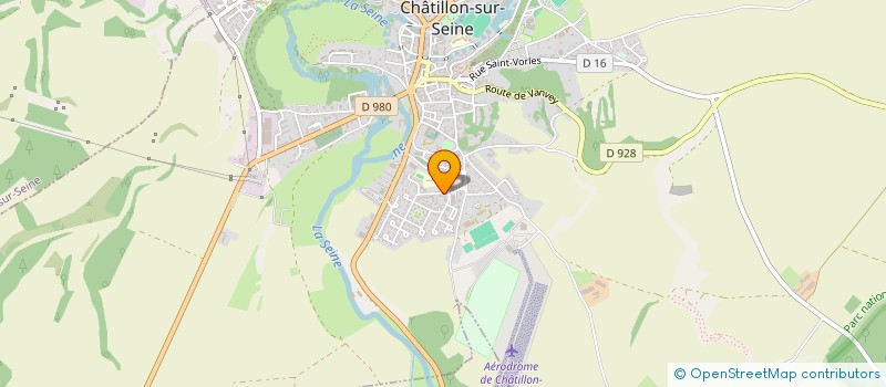 localisation de l'entreprise REVANCHE  CHATILLON SUR SEINE