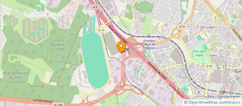 localisation de l'entreprise REVANCHE DISTRIBUTION à RIS-ORANGIS
