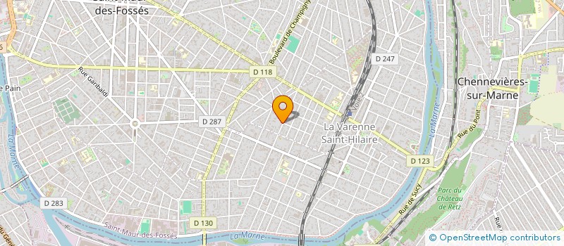 localisation de l'entreprise REVARLA à SAINT-MAUR-DES-FOSSES