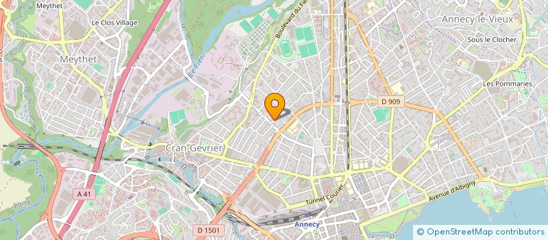 localisation de l'entreprise REVASSONS à ANNECY