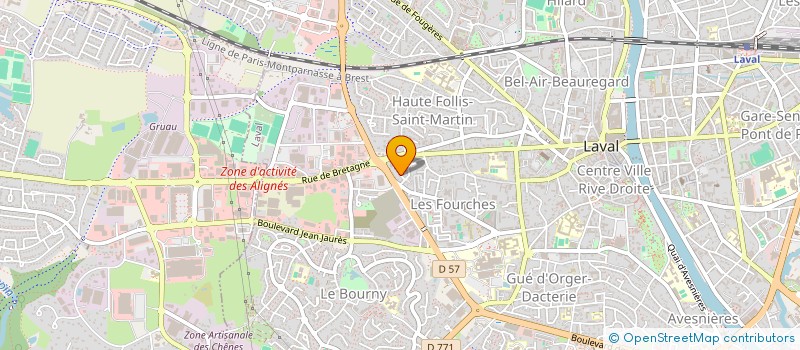 localisation de l'entreprise REVAVIESKA à LAVAL