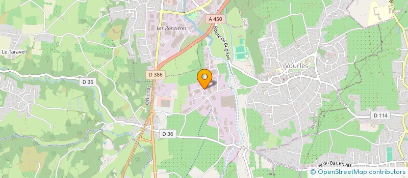 localisation de l'entreprise REVCOO à VENISSIEUX