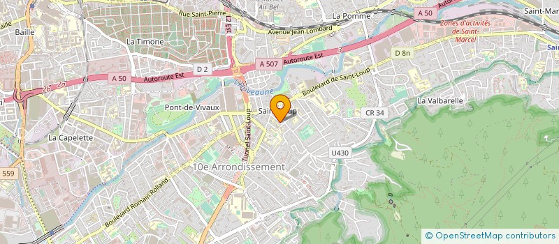 localisation de l'entreprise REVDFLO à MARSEILLE