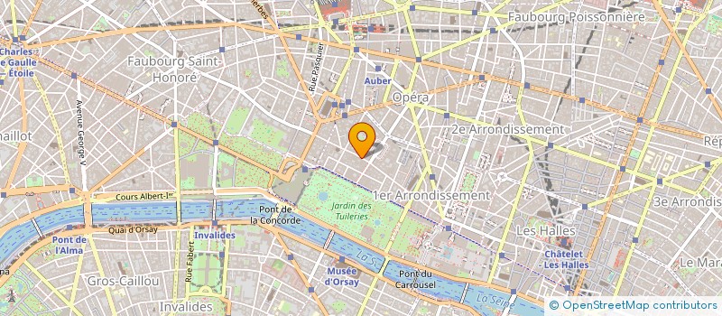 localisation de l'entreprise REVE 2007  PARIS